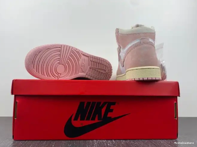 MaikeSneakers FD2596-600 Pink Jordan Washed High OG (Women's) 1 Air Retro 0506